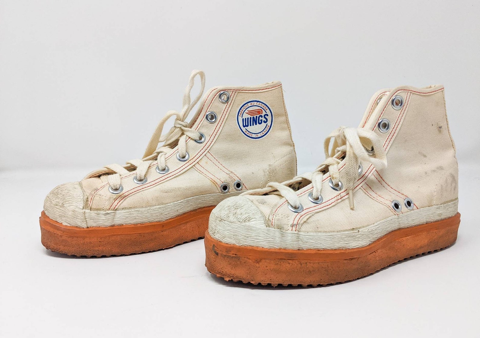 Vintage 1970�s Acton Wings Broomball Shoes Size US 5 for Vintage 1970�s Acton Wings Broomball Shoes Size US 5 for