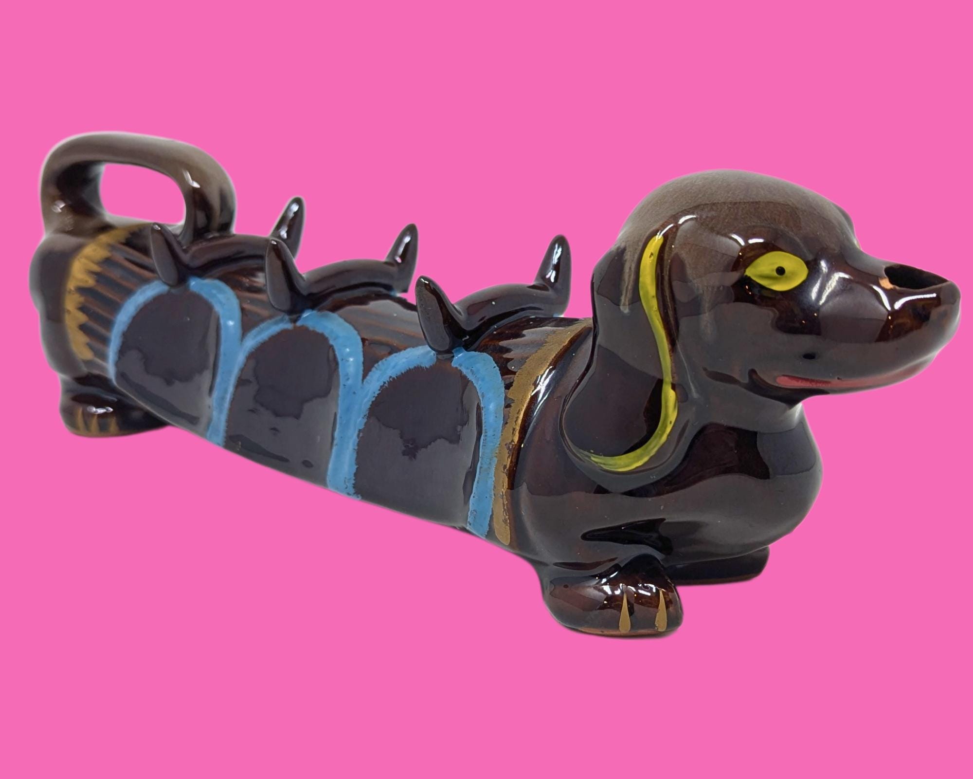 Vintage 1960's MCM Artmark Japanese Ceramic Dachshund Weiner Vintage 1960's MCM Artmark Japanese Ceramic Dachshund Weiner