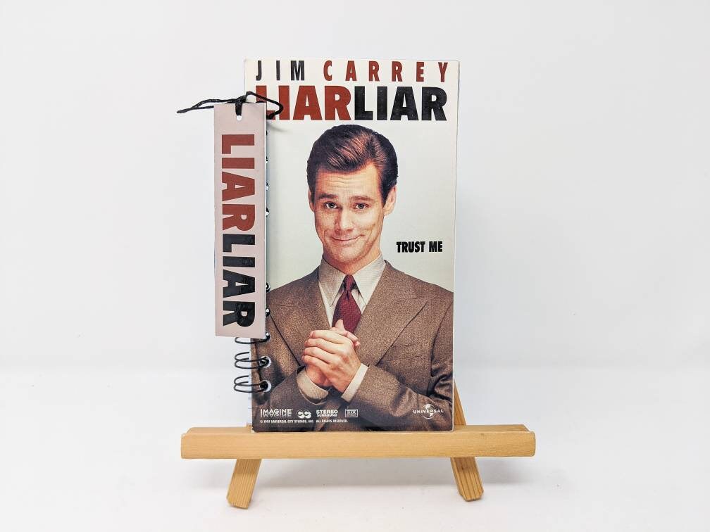 Liar Liar Movie Starring Jim Carrey Vhs Notebook Movie Vhs Etsy Liar Liar Movie Starring Jim Carrey Vhs Notebook Movie Vhs Etsy