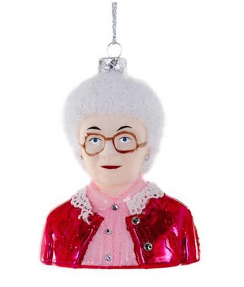 Cody Foster Golden Girls Glass Ornament Bust - Thumbnail 4