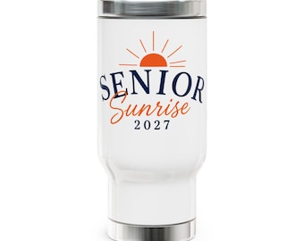 Senior Sonnenaufgang 2027 Reisebecher | Edelstahl 14oz