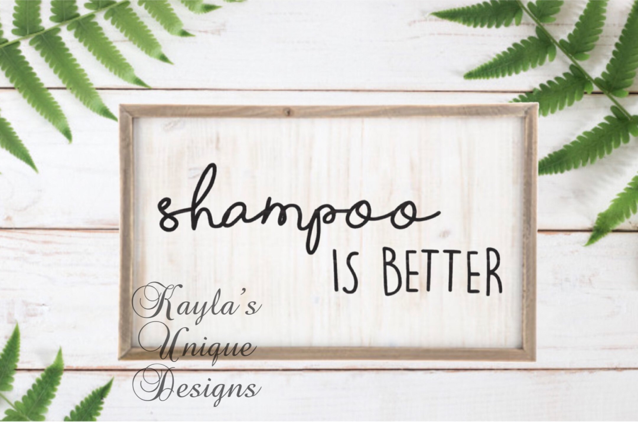 Shampoo is Better Movie Quote Bathroom Decor Billy Madison Etsy