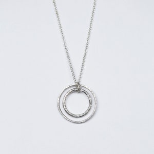 Sterling Silver Circles Pendant