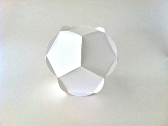 Download Svg Dodecahedron 3d Cutting File Fun Diecut Paper Project Etsy