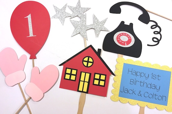 Goodnight Moon Inspired Props Goodnight Moon Birthday Party Etsy