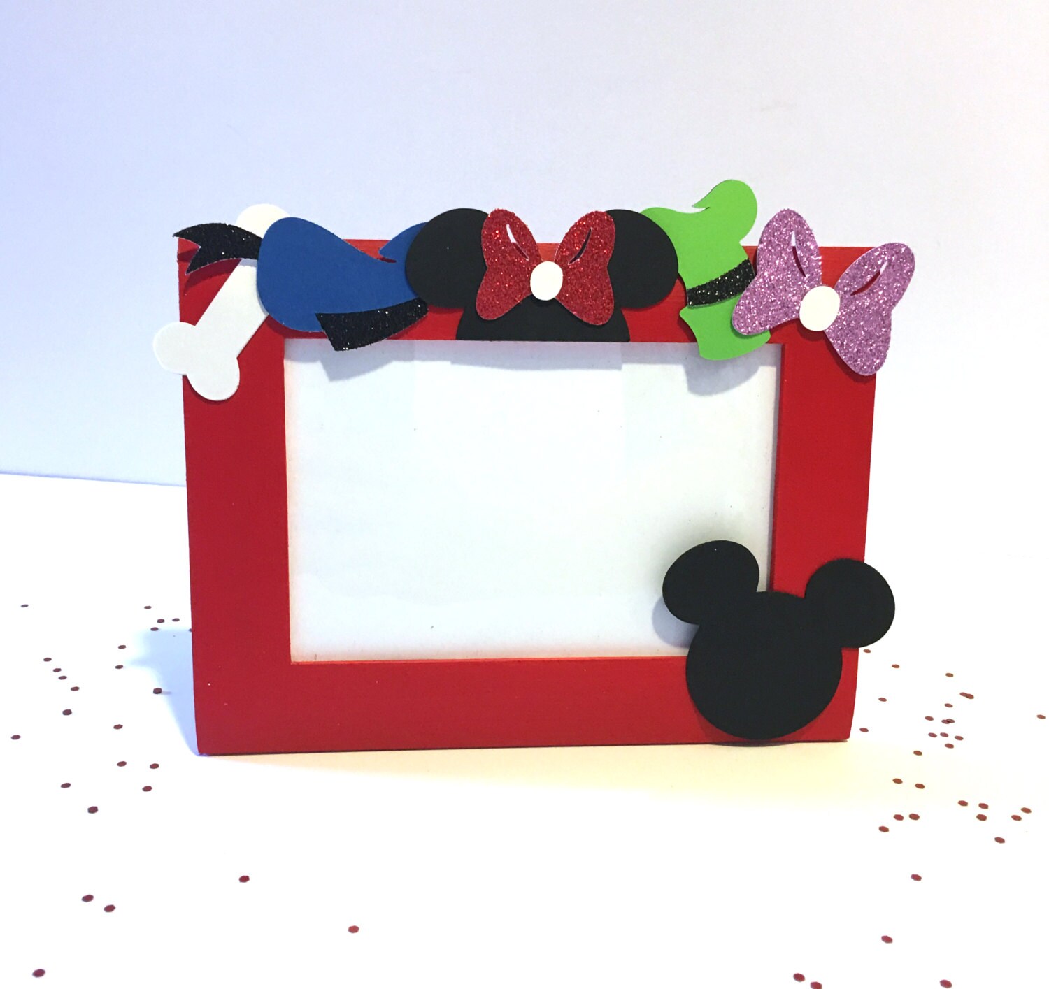 Mickey Mouse Clubhouse Inspired Picture Frame Club House Etsy