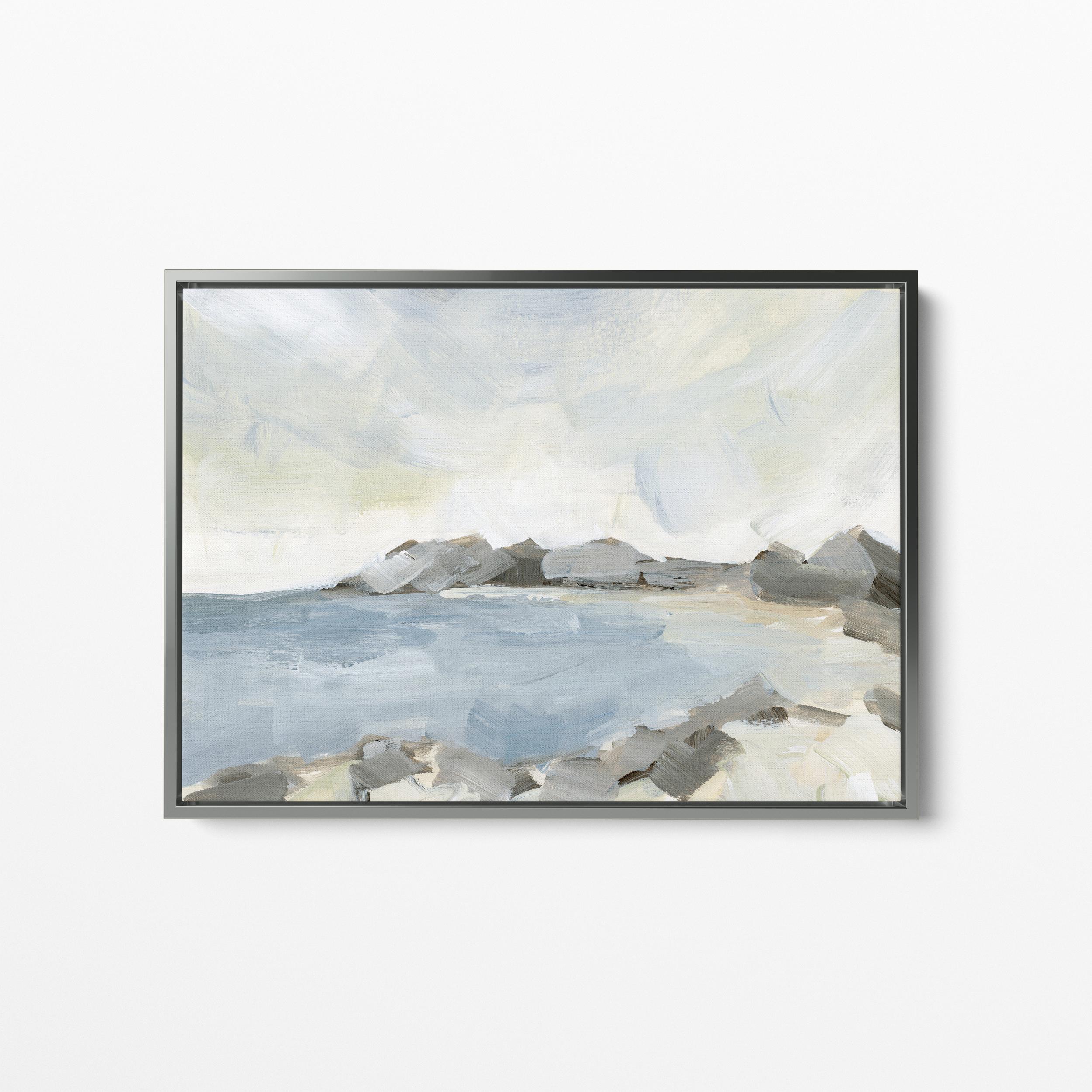 海辺　砂遊び　絵画 絵画 「砂辺の海」 （砂浜 - 絵画の人気通販 | minne 国内最大級