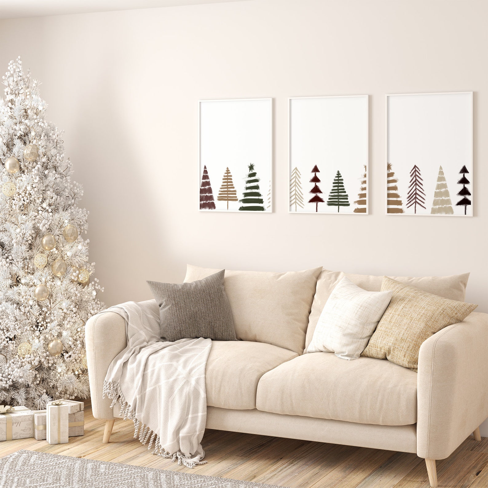 View of Nordic Holiday Decor | 