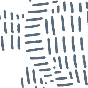 May include: Abstract pattern with a white background and a repeating pattern of blue lines.