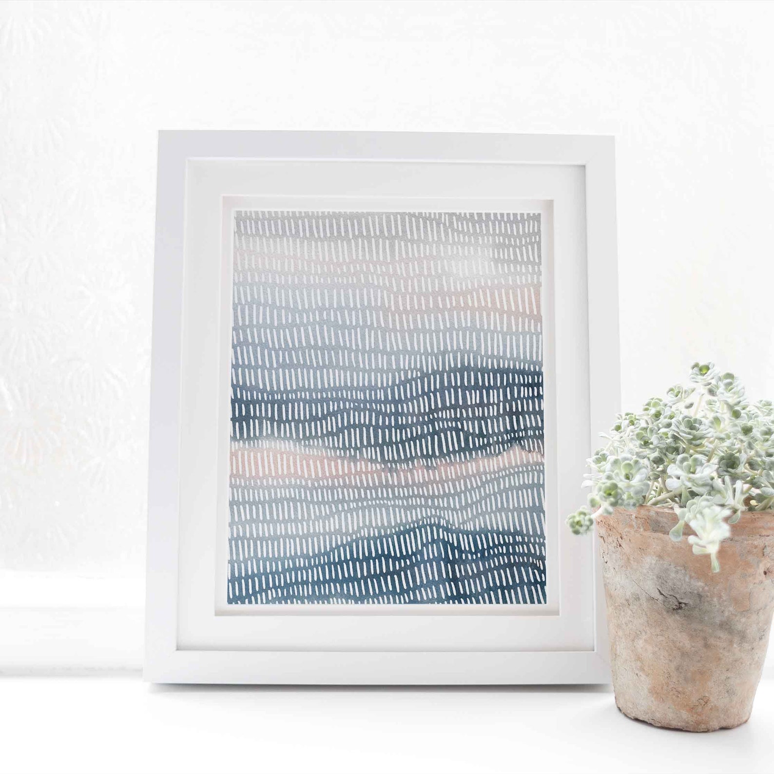 Modern Beach Print Coastal Artwork Nursery Decor Girls Room Etsy