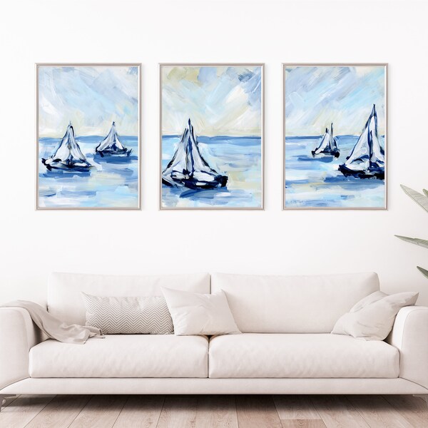 Modern Nautical Art Etsy