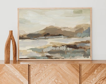 Autumn Landscape Artwork | "Trailing Marsh" – Art Print or Canvas