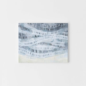Abstract Ocean Art | Modern Coastal Wall Painting for Surf Beach House Decor and Sea Wall Art | "Ocean Break" – Art Print or Canvas