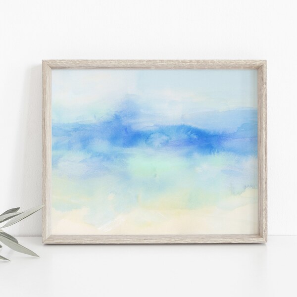 Coastal Watercolor Etsy