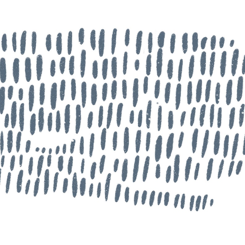May include: A repeating pattern of small, hand-drawn, gray ovals on a white background.