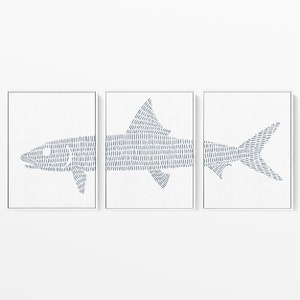 Bonefish Print | Sport Fishing Art for Modern Florida Decor & Fisherman ...