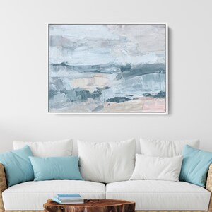 Abstract Landscape Painting | "Chasing Clouds, No. 2" - Wall Art Print or Canvas
