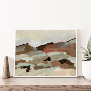 Southwestern Landscape | Arizona Desert Painting, Modern Western Statement Wall Art | &quot;Across the Southwest&quot; - Art Print or Canvas