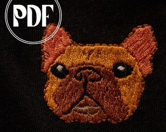 Downloadable embroidery pattern - Dog