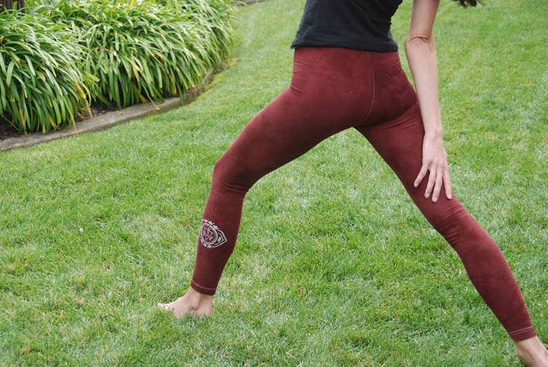 Tall 33 Leggings Extra Long Hand Dyed Yoga Leggings for Etsy