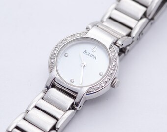 Untested Bulova Quartz T1 St. Steel Back Base Metal Bezel - Etsy display picture 2