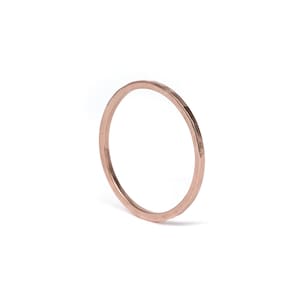 Hammered Stackable Gold Ring  / Rose gold ring / Gold Ring / stackable band / rose / stackable / Rose Gold band / Gold band / 10k 14k 18k