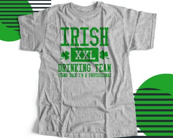 irish drinking team - great for st. patrick's day - unisex shirt MDS-035
