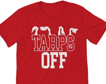 Tarps off!  St. Louis Baseball Rally shirt