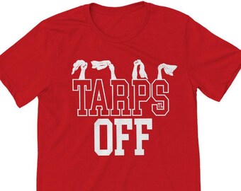 Tarps off!  St. Louis Baseball Rally shirt