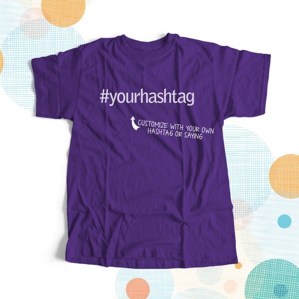 Hashtag Shirt Etsy