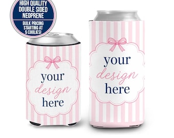 Custom Bachelorette Preppy Can Coolies Match your Bachelorette theme exactly