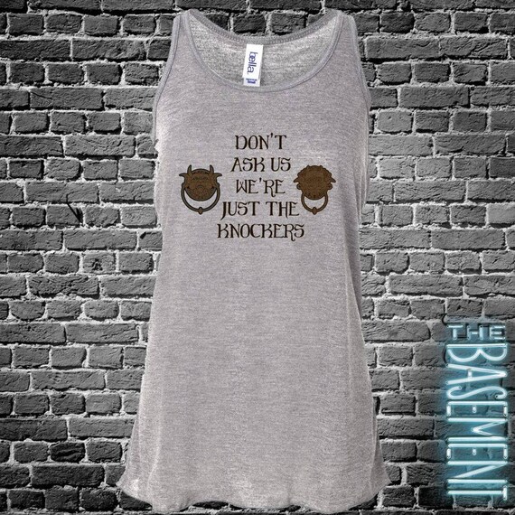 SHYYJQ Dont Ask Us Were Just The Knockers Womens Tank Top Sleeveless T-Shirt