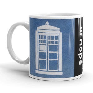 The Sound of Hope | Doctor Who TARDIS Mug