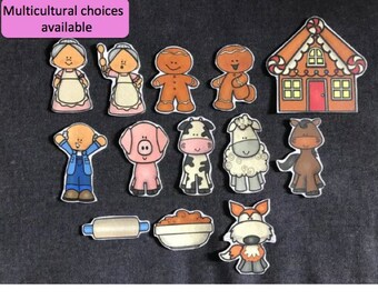 felt gingerbread man etsy gingerbread man felt board story template