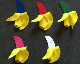 Bananas Felt Board  // Silly Silly Bananas  // Flannel Board Stories  // Preschool // Teacher Story // Colors // Food