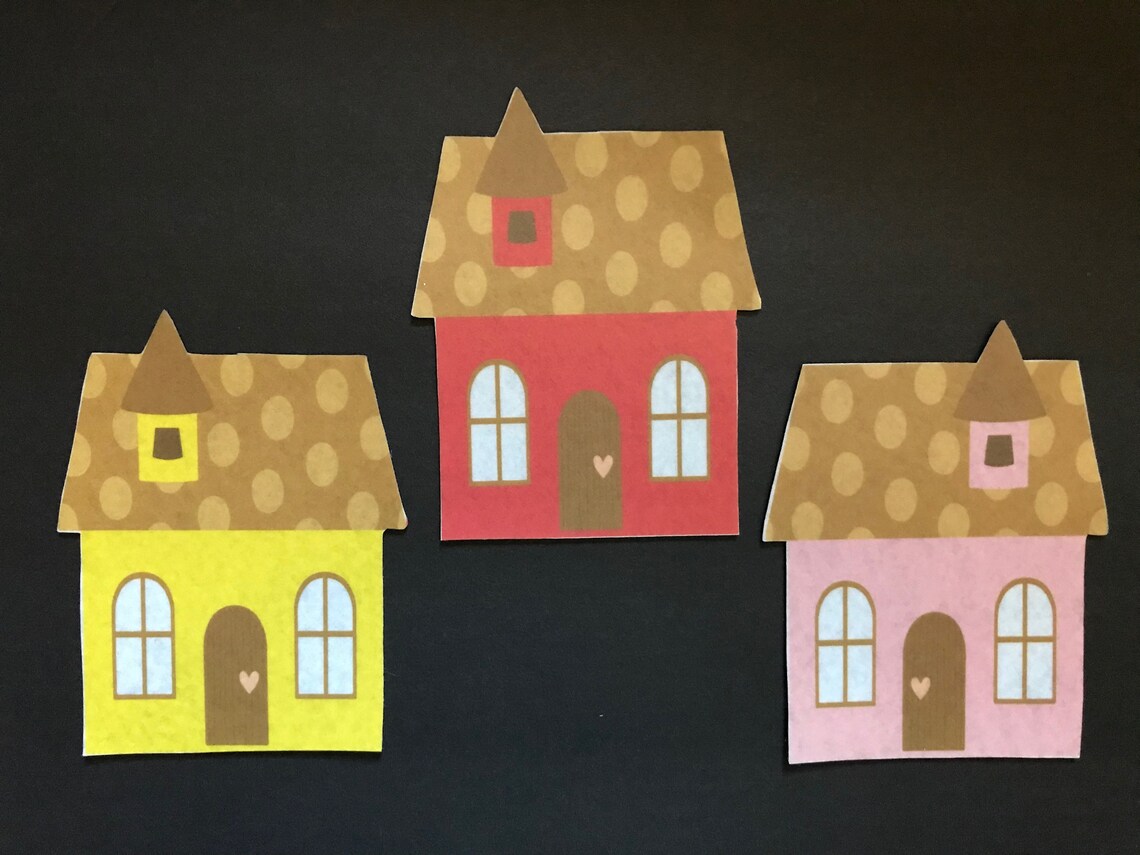 Little Mouse Game Felt Set //flannel Board Pieces Pieces // | Etsy