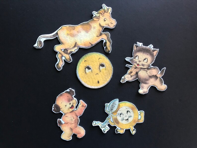 4 Nursery Rhymes Felt Board Stories // Flannel Board Pieces // Etsy