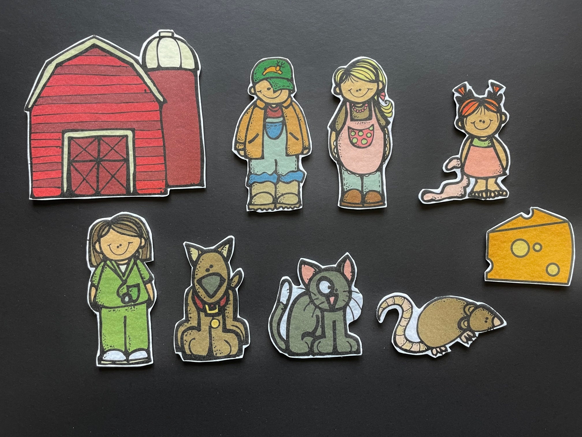 Farmer in the Dell Felt Set// Flannel Board // Imagination // - Etsy New Zealand Farmer in the Dell Felt Set// Flannel Board // Imagination // - Etsy New Zealand