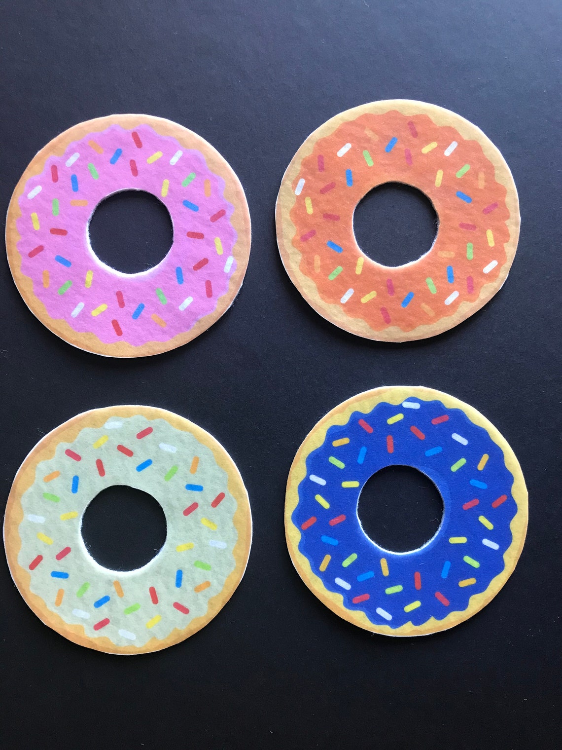 Ten Little Donuts Felt Board Story Flannel Board Pieces Etsy