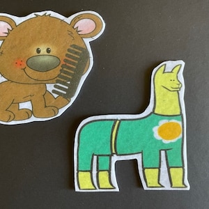 Down by the Bay Felt Board Pieces //flannel Board Pieces | Etsy