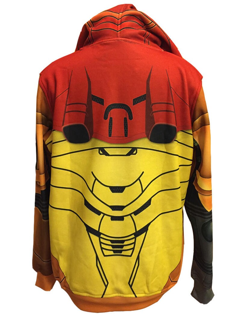 MEN/'S SMALL Samus Metroid Inspired Hoodie