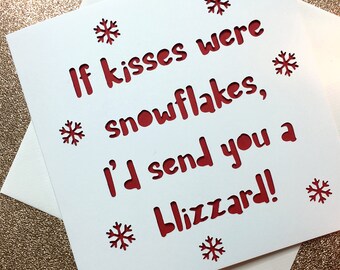 christmas card boyfriend etsy