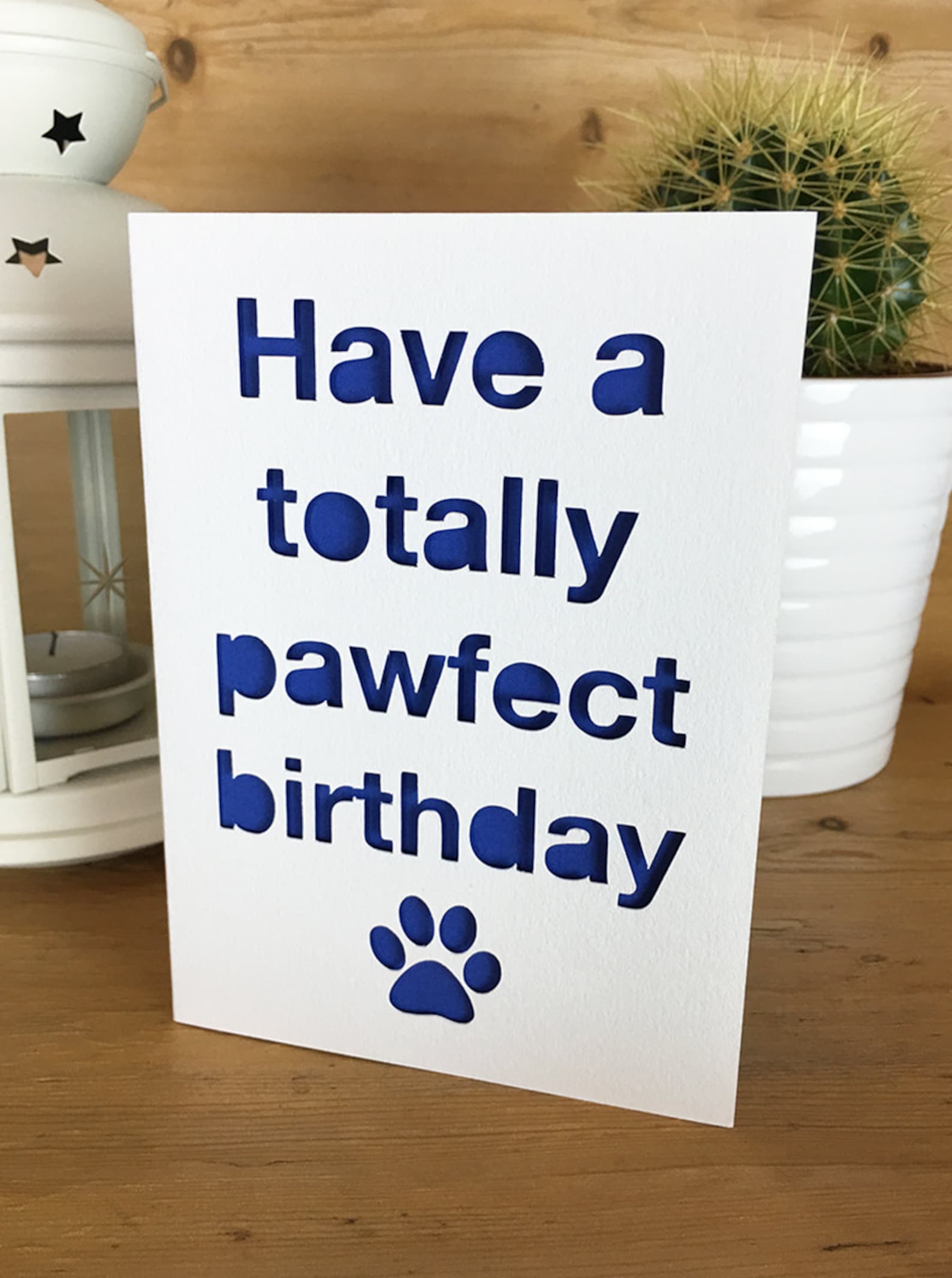 Birthday Pet Card Happy Birthday To the pet from the pet Etsy