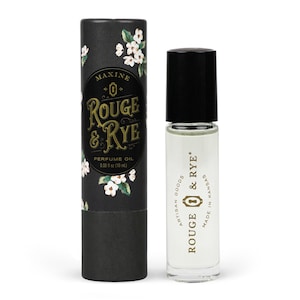 Maxine Perfume Oil Vanilla and Leather 10 ml Roller Bottle