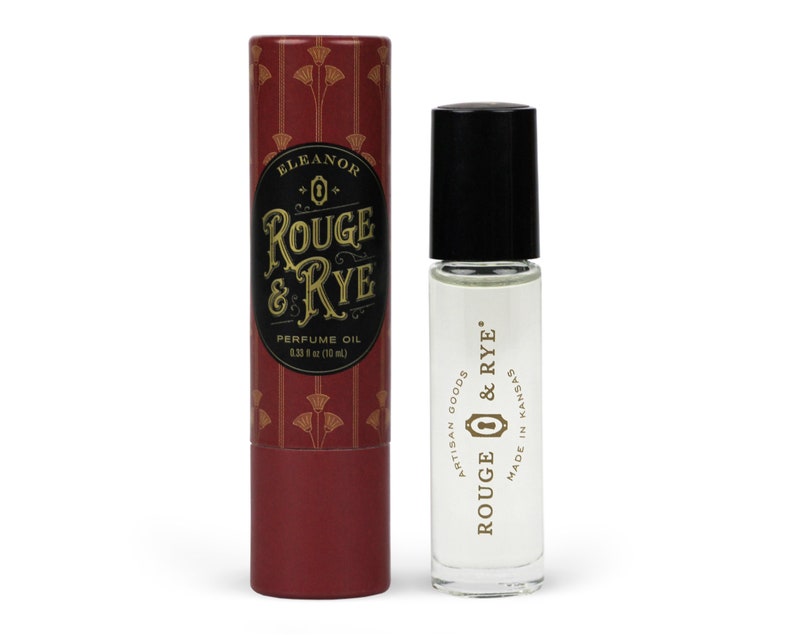 Eleanor Perfume Oil Teak, Sandalwood and Cardamom 10 ml Roller Bottle