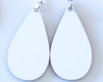 Earring Sublimation Blank - Unisub Hardwood, Drop Earrings