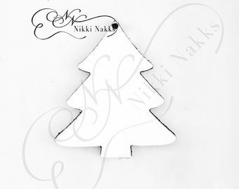 Christmas Tree Sublimation Blank - Ornament, Earrings, Keychain
