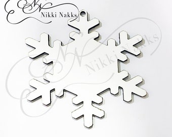 Sublimation Snowflake Ornament Blank