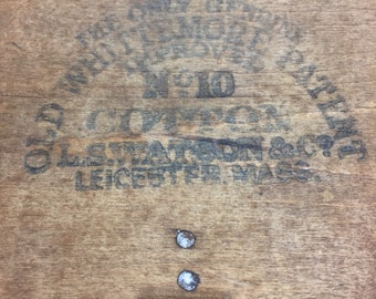 Antique cotton carding paddles
