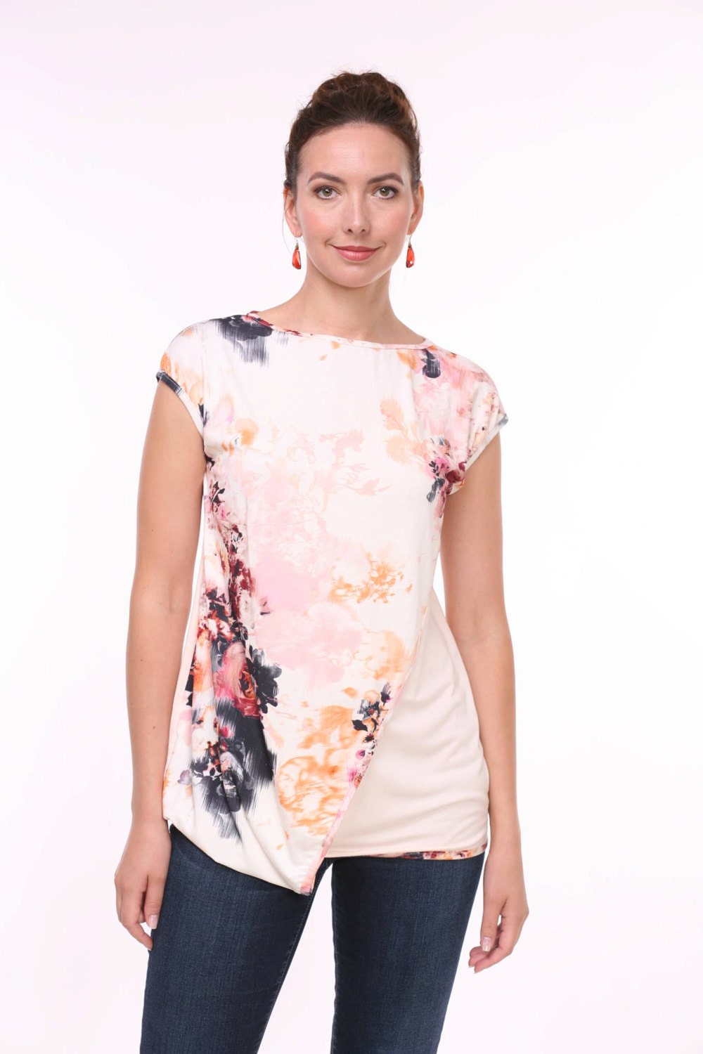 Breastfeeding Top Nursing Top Nursing Cover Up Maternity Etsy